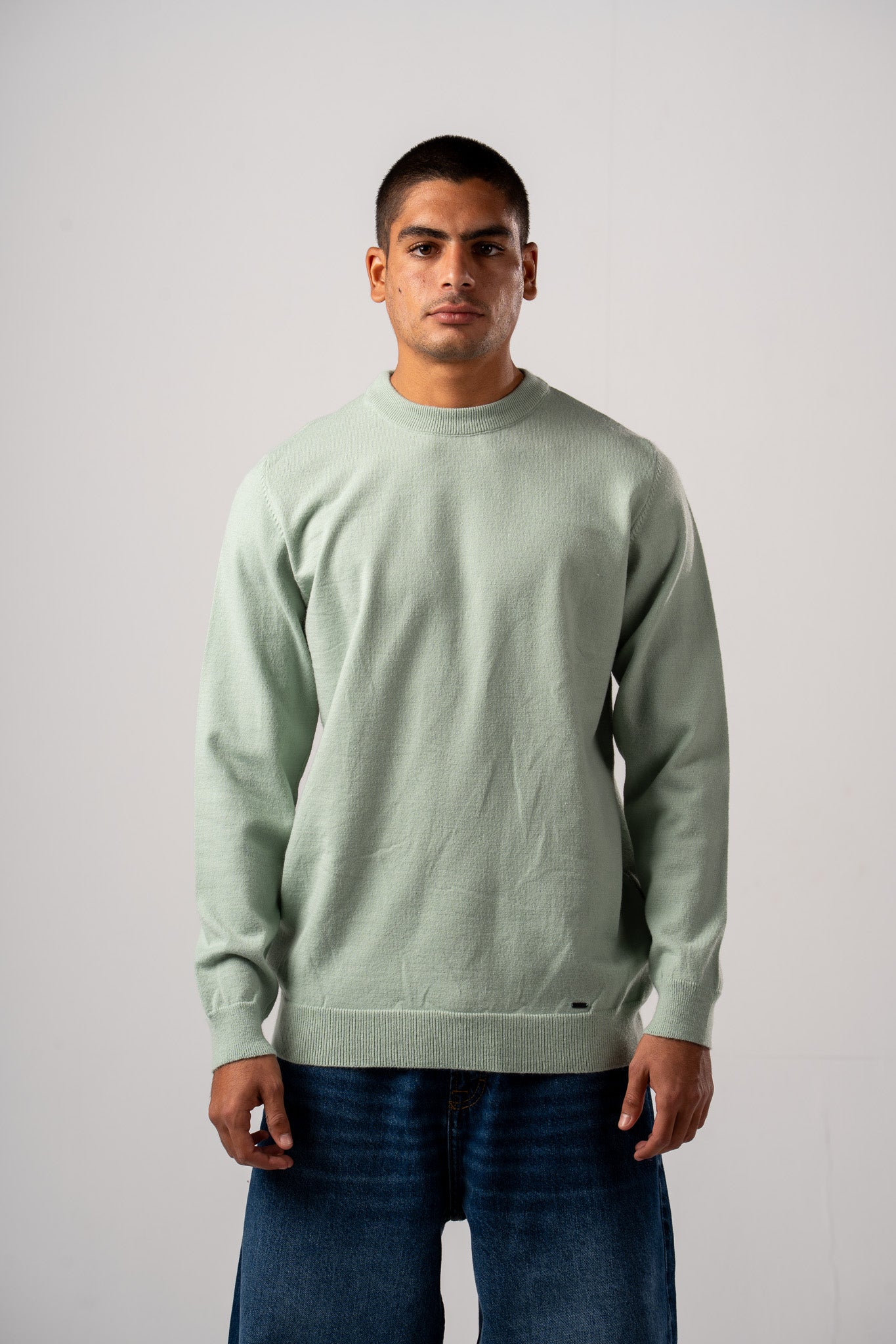 Mint Crewneck Pullover